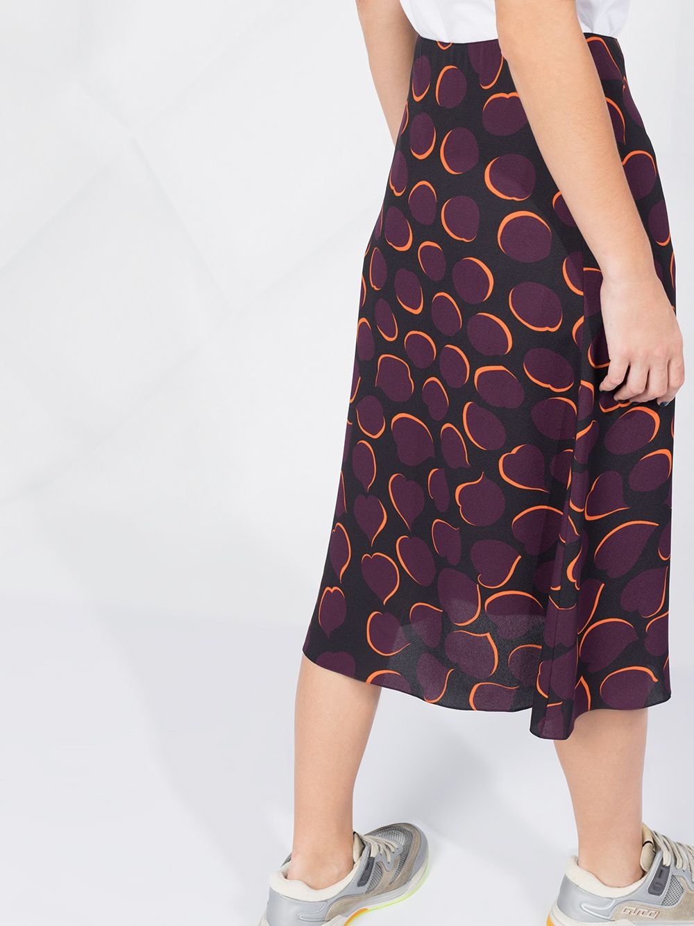 polka dot midi skirt - 3