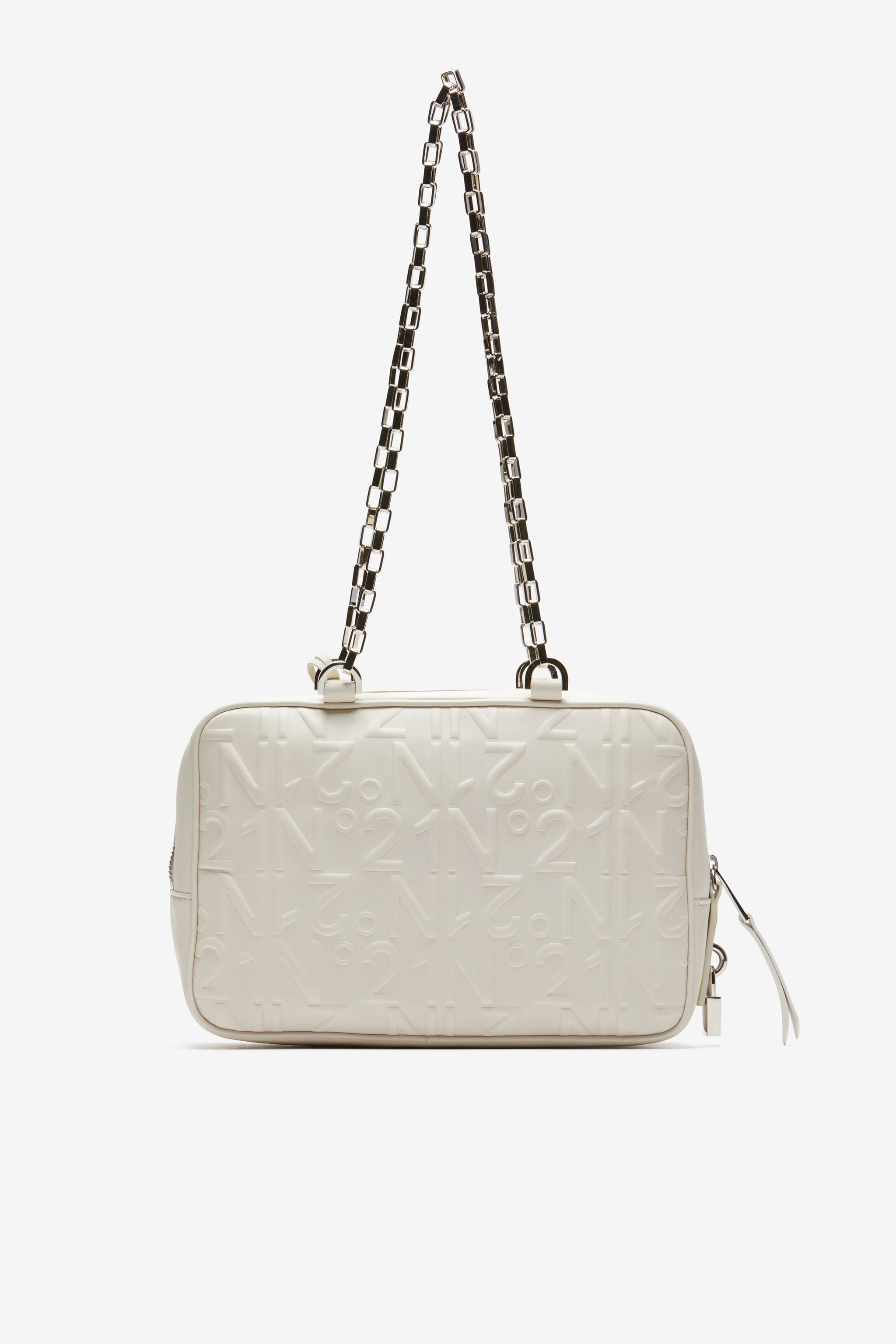 BAULETTO SMALL LOGO-EMBOSSED BAG - 2