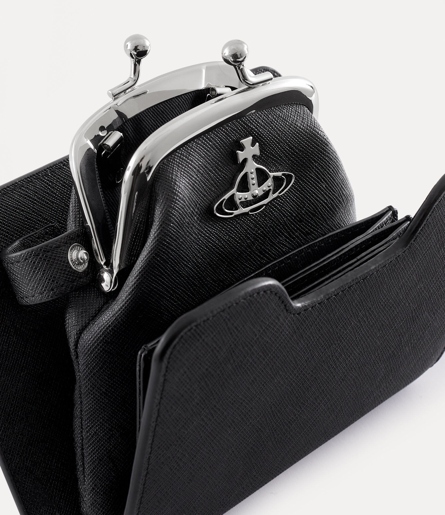 SAFFIANO FRAME PURSE - 3