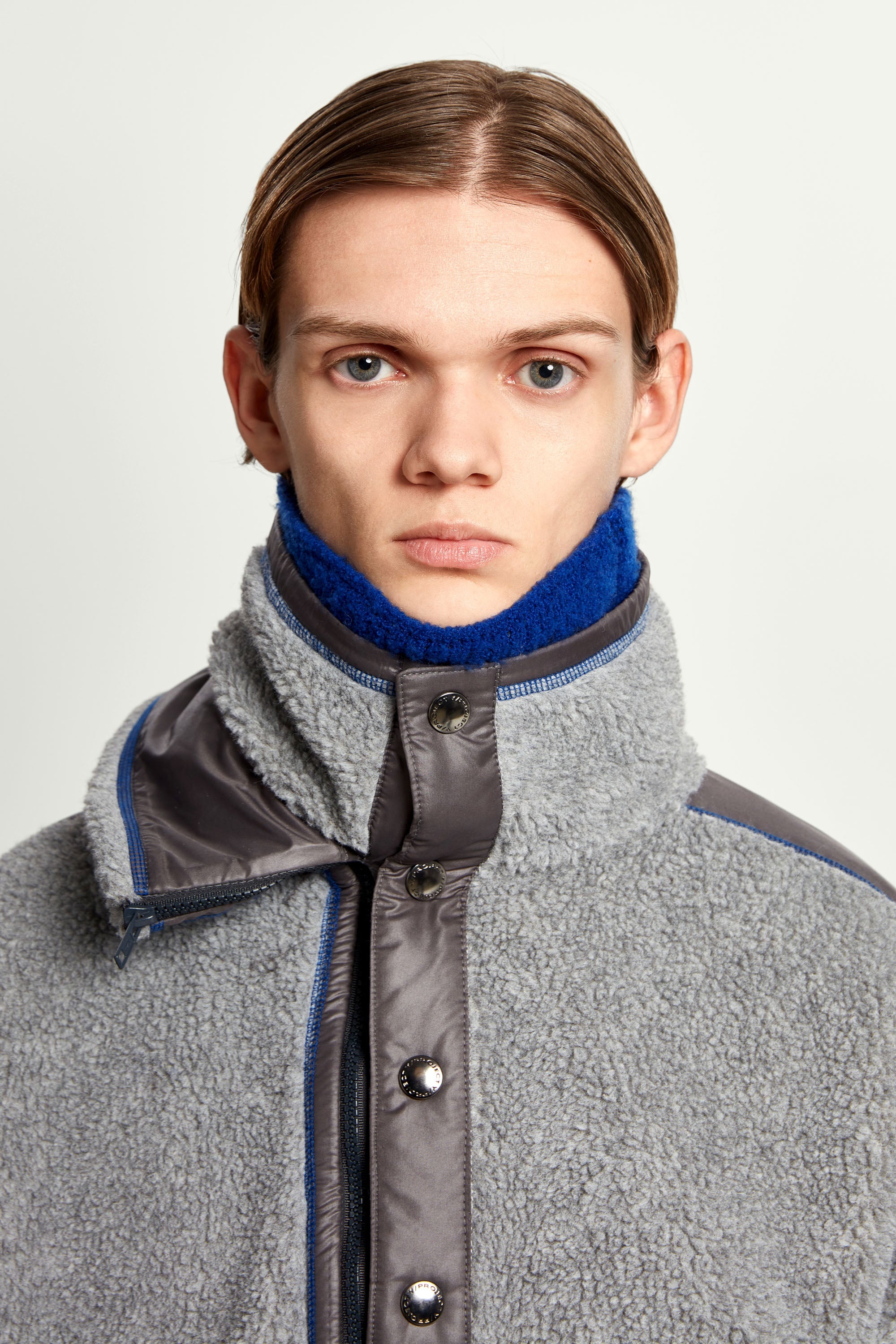 Double Collar Fleece Jacket - 4