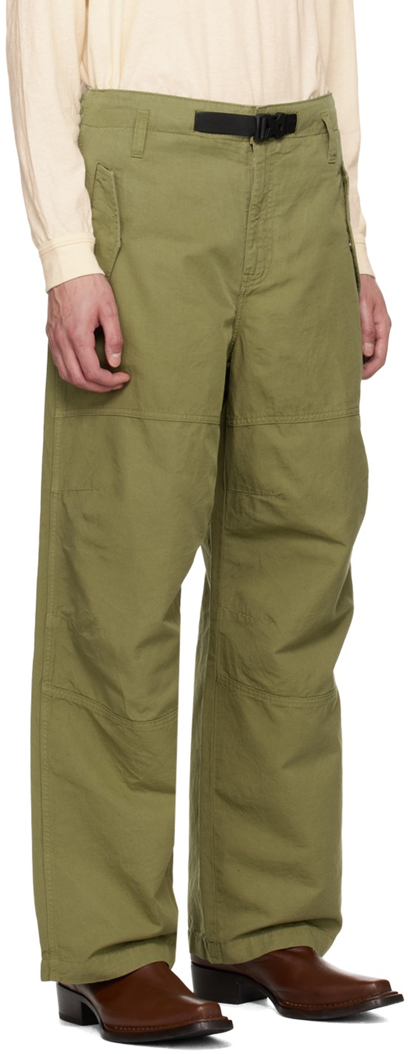 HOPE Green Gloom Cargo Pants outlook