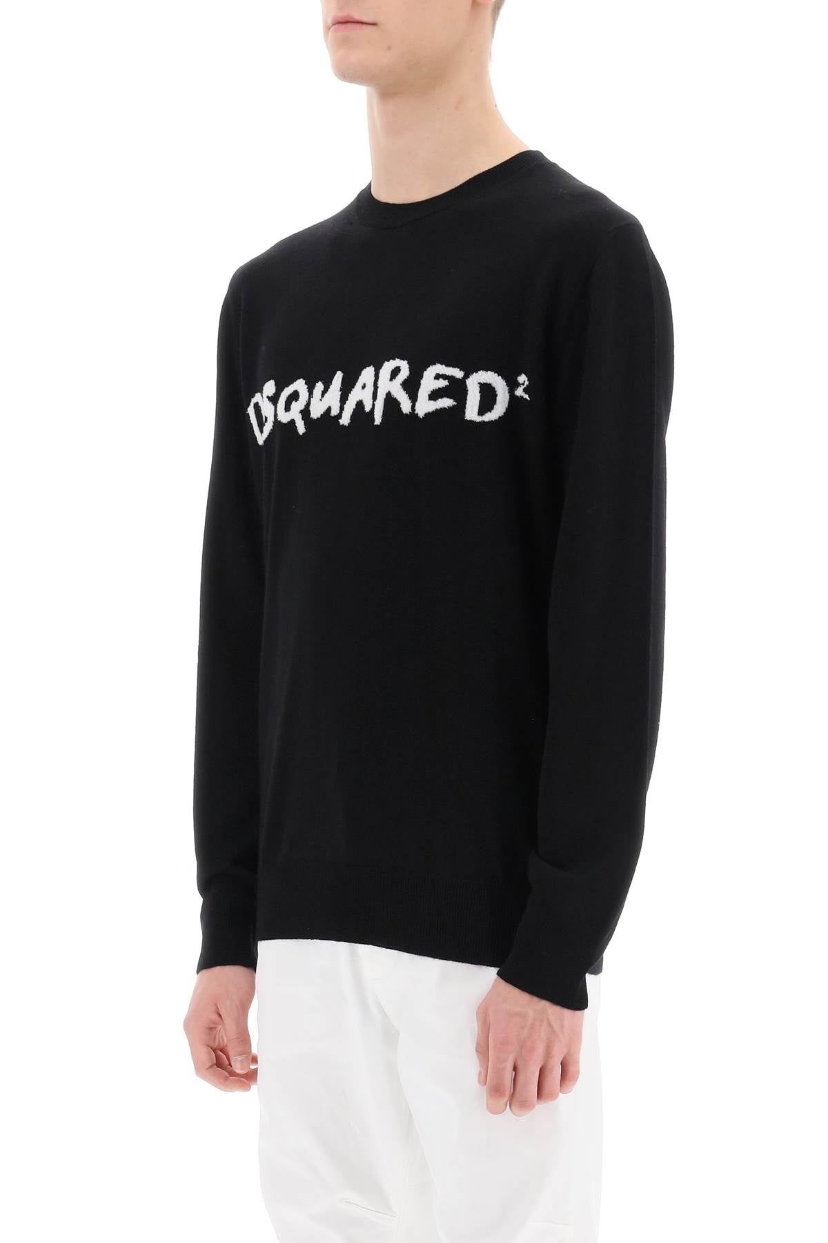 Dsquared2 Textured Logo Sweater Men - 4