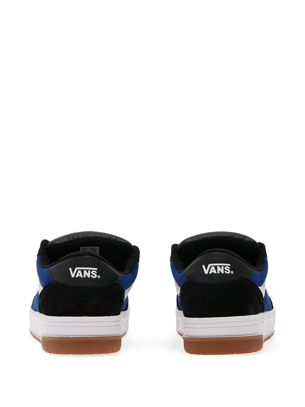 Hylane suede-panel sneakers - 3