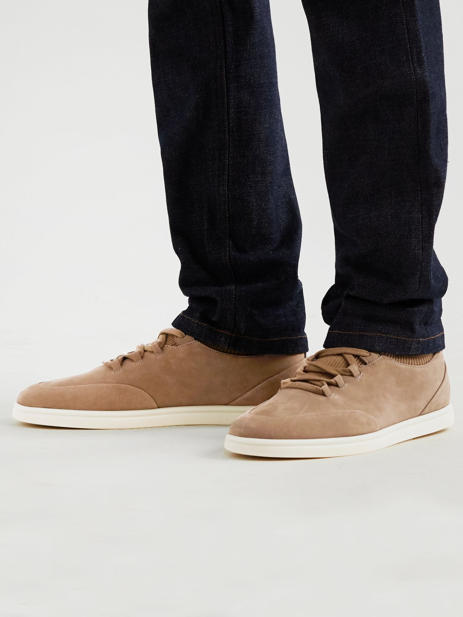 Soho Walk Nubuck Sneakers Brown - 3