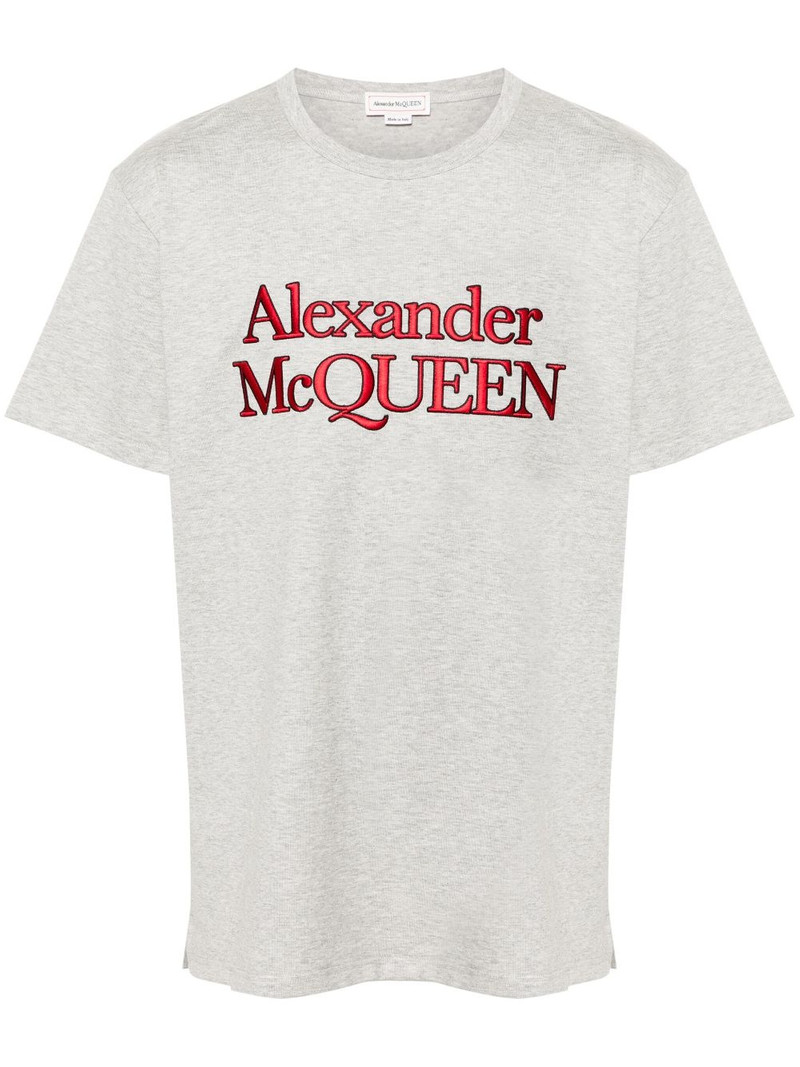 logo-print cotton T-shirt 1