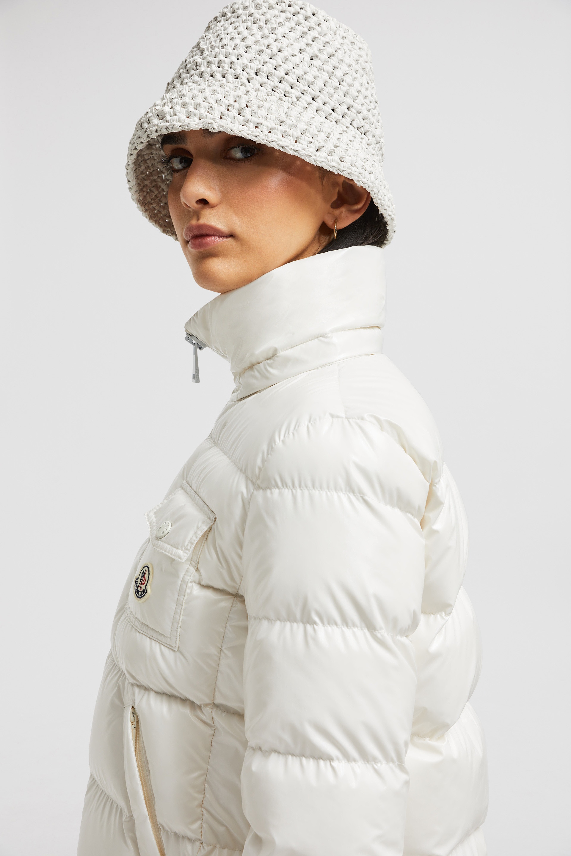 Andro Hooded Short Down Jacket - 4
