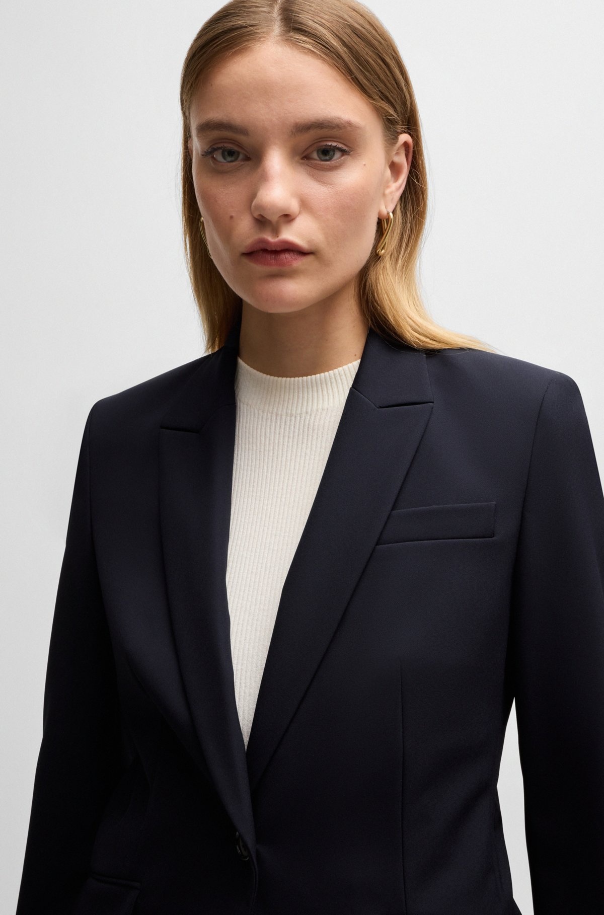 SLIM-FIT JACKET IN QUICK-DRY STRETCH CLOTH - 5