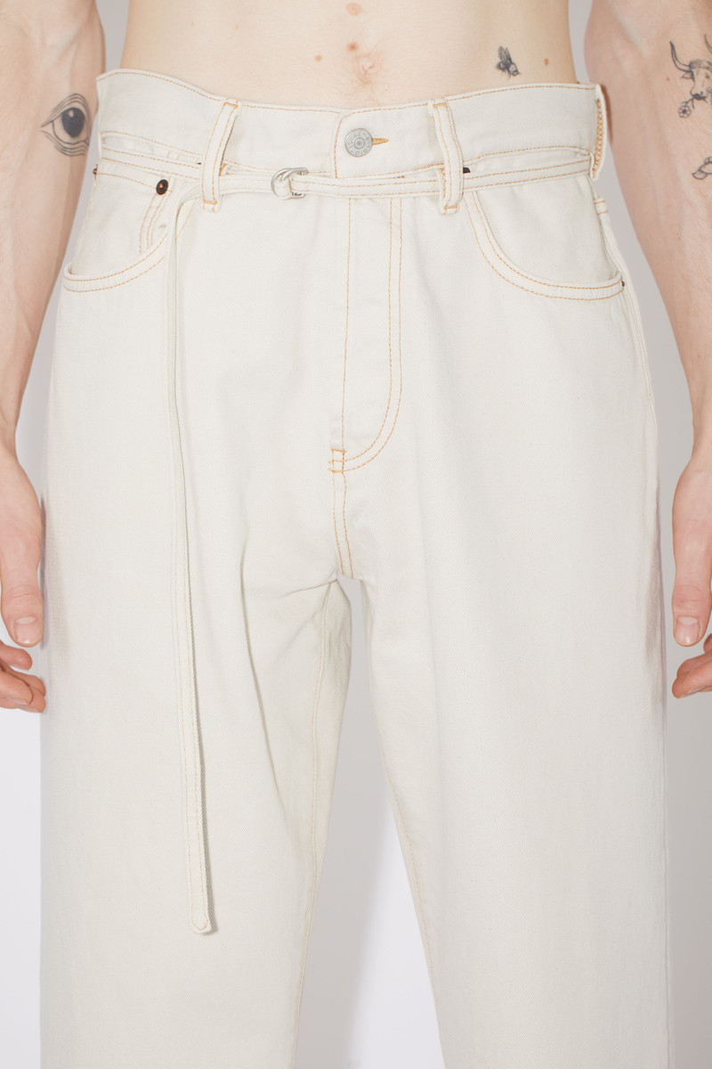 Loose fit jeans - White 6