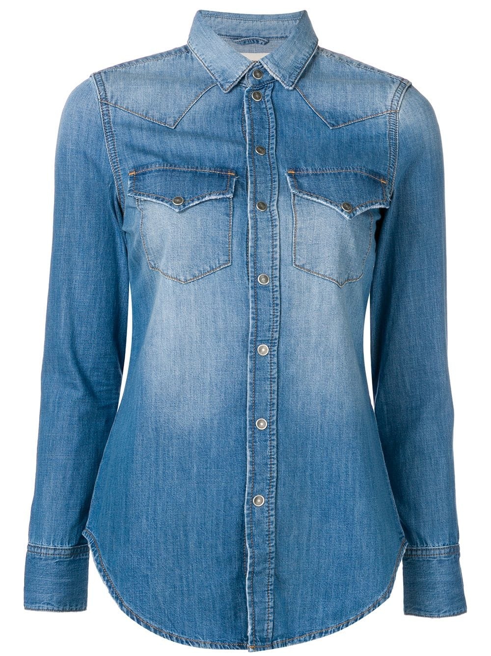 western denim shirt - 2