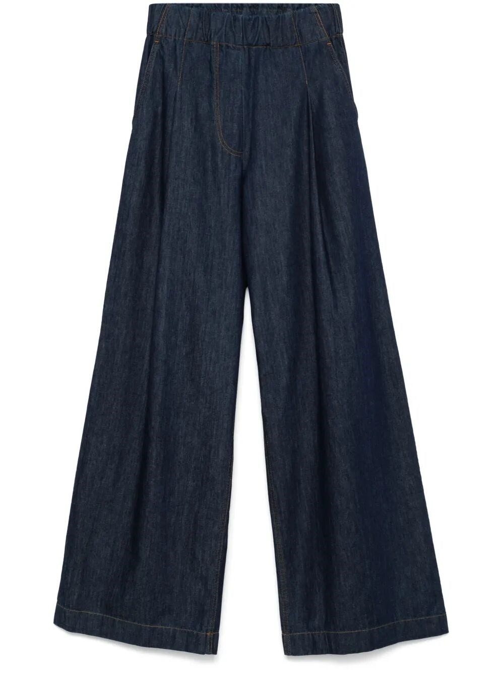 Introducing the PILA DENIM 1553 W.W.PANTS, a refined addition to the pants category by DRIES VAN NOT - 1