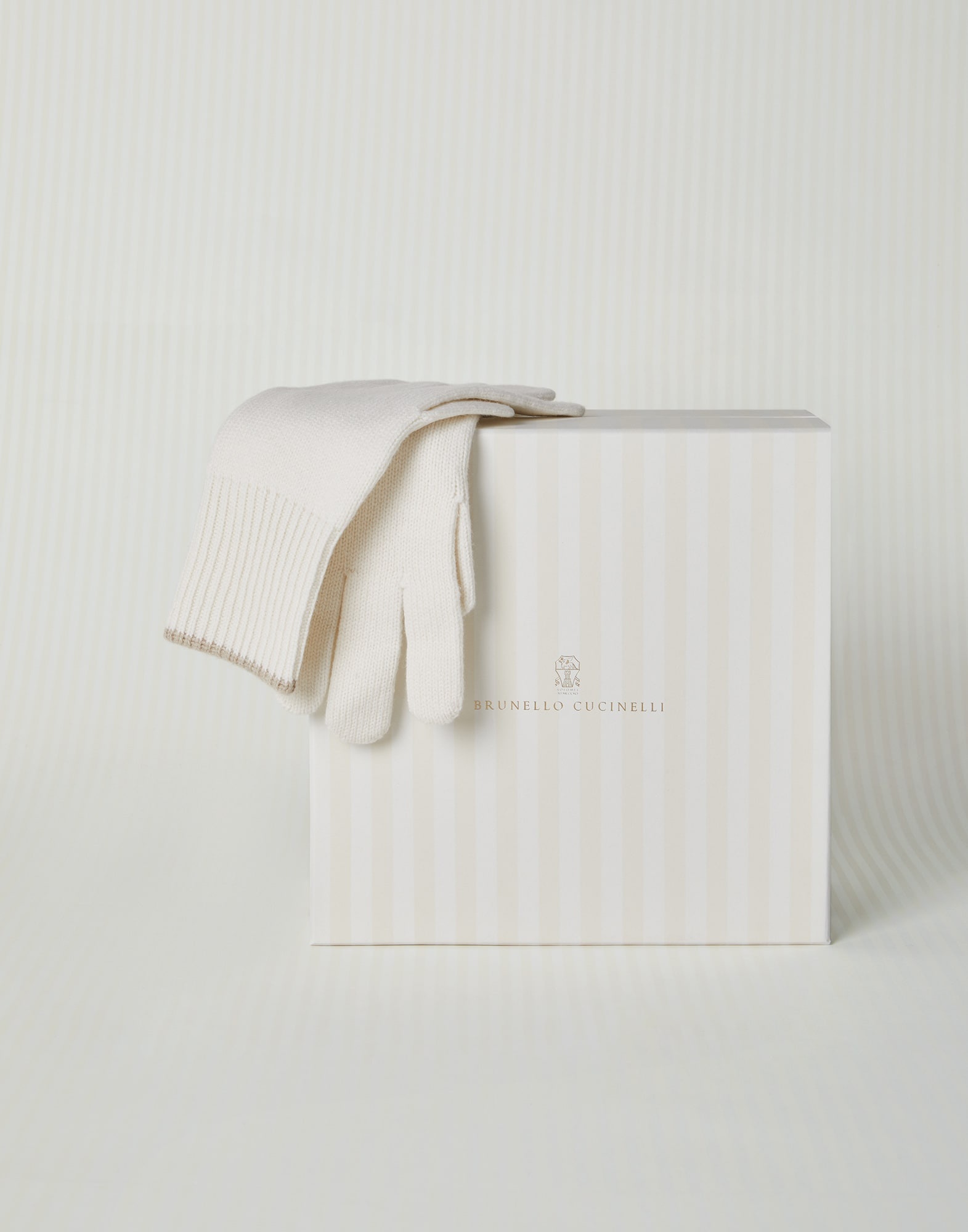 Cashmere knit gloves - 3