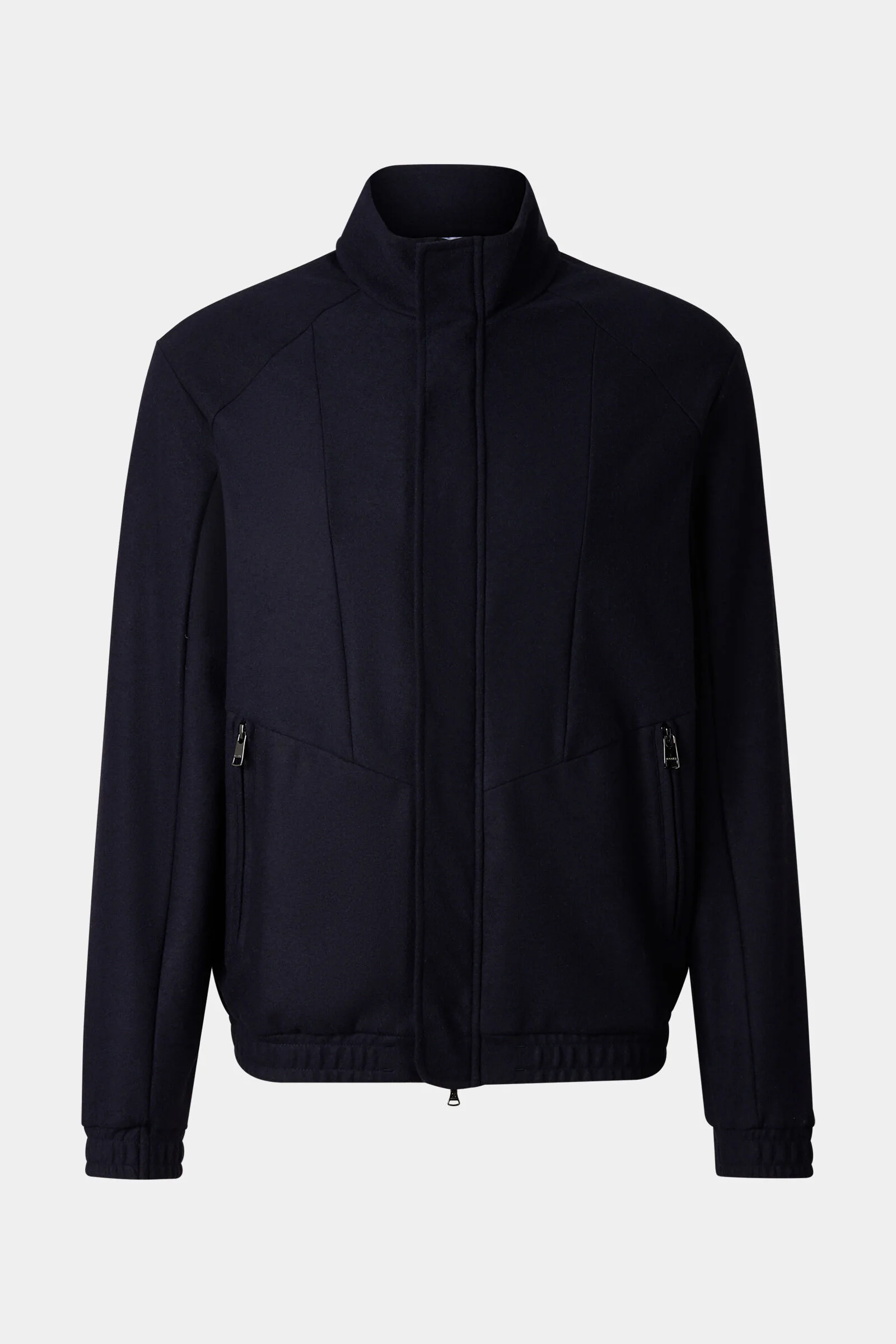 Bradley Wool-Mix Blouson in Navy - 1