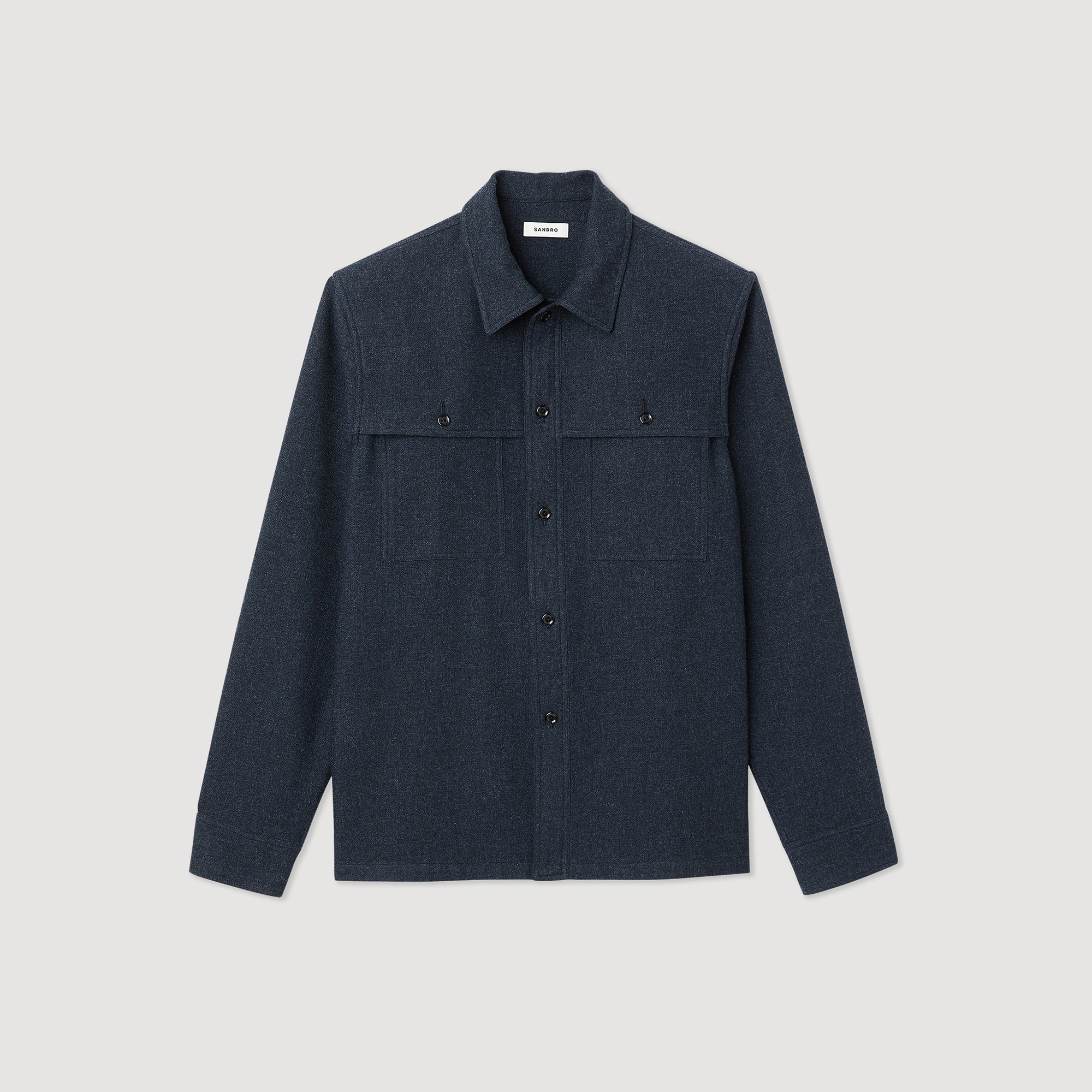 Wool overshirt - 1