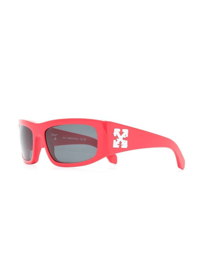 Off-White Arrows rectangular sunglasses outlook