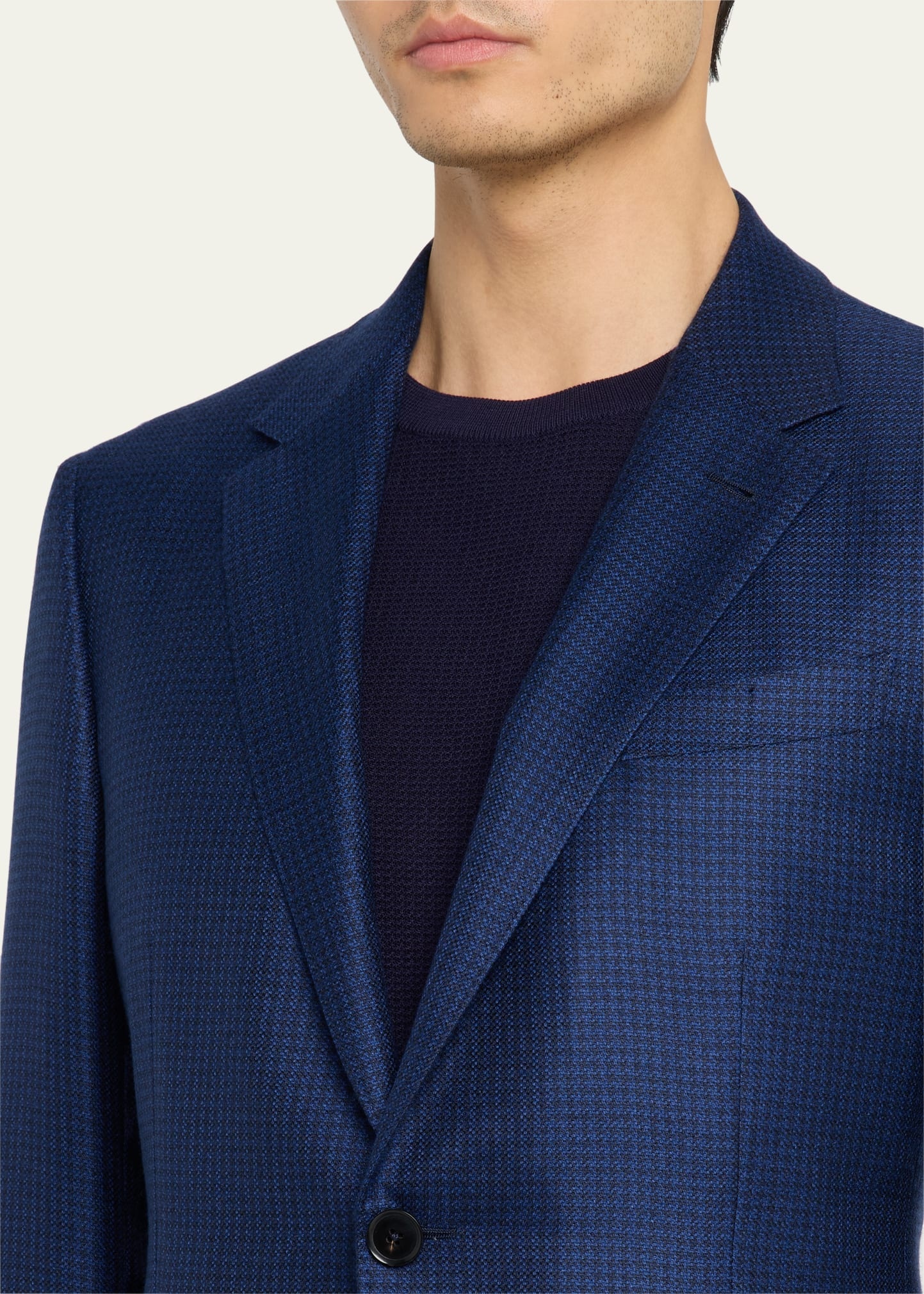 Men's Mini-Houndstooth Sport Coat - 7