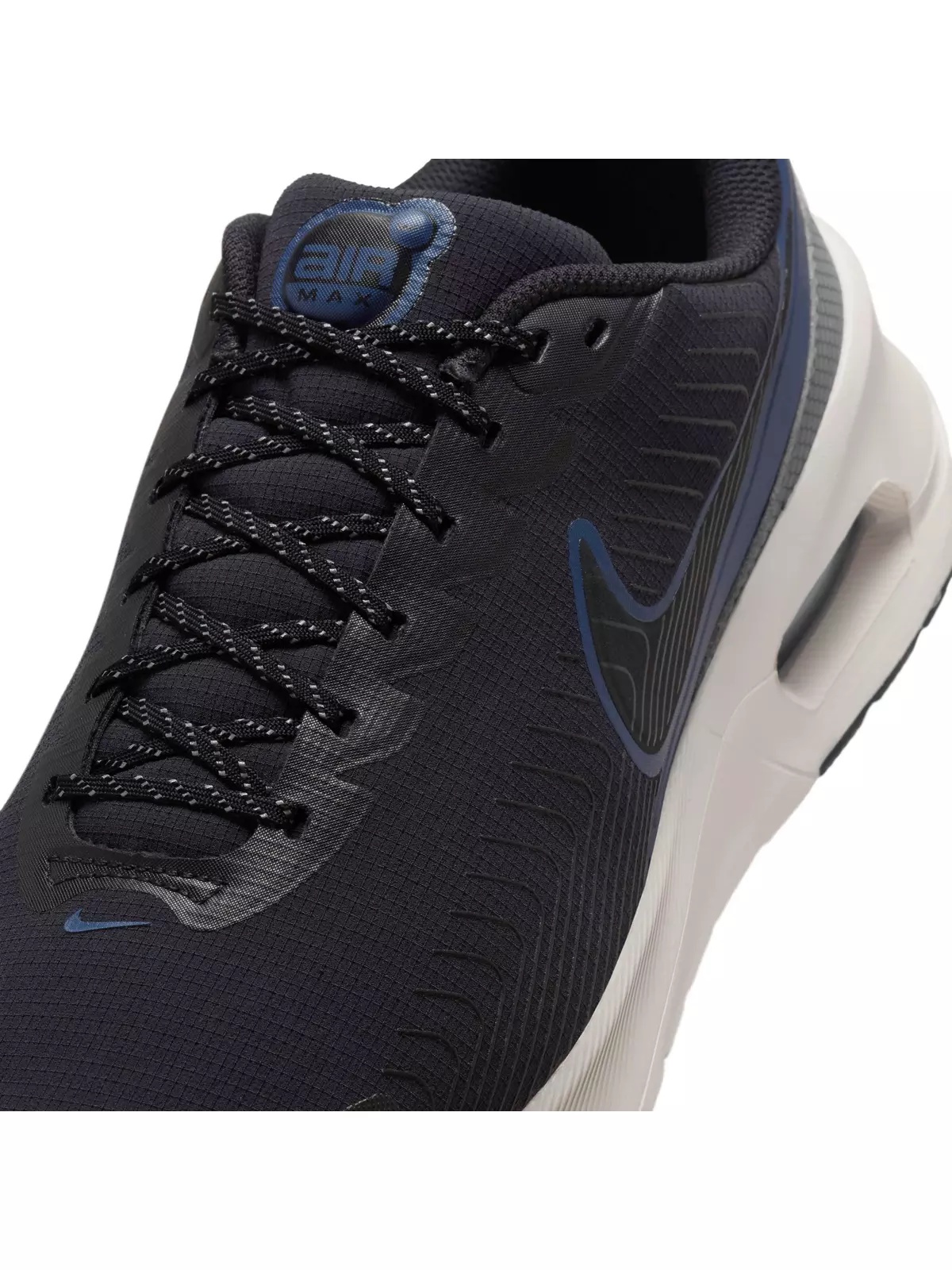 Air Max Nuaxis "Black/Midnight Navy/Midnight Navy/Black" Men's Shoe - 7