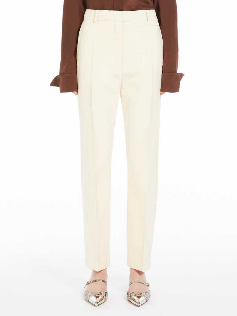 ROMAGNA Slim-fit stretch wool trousers 3