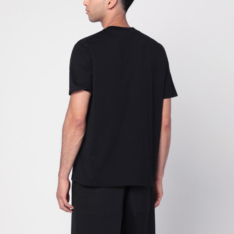 Jil Sander Black Cotton T-Shirt Men - 2