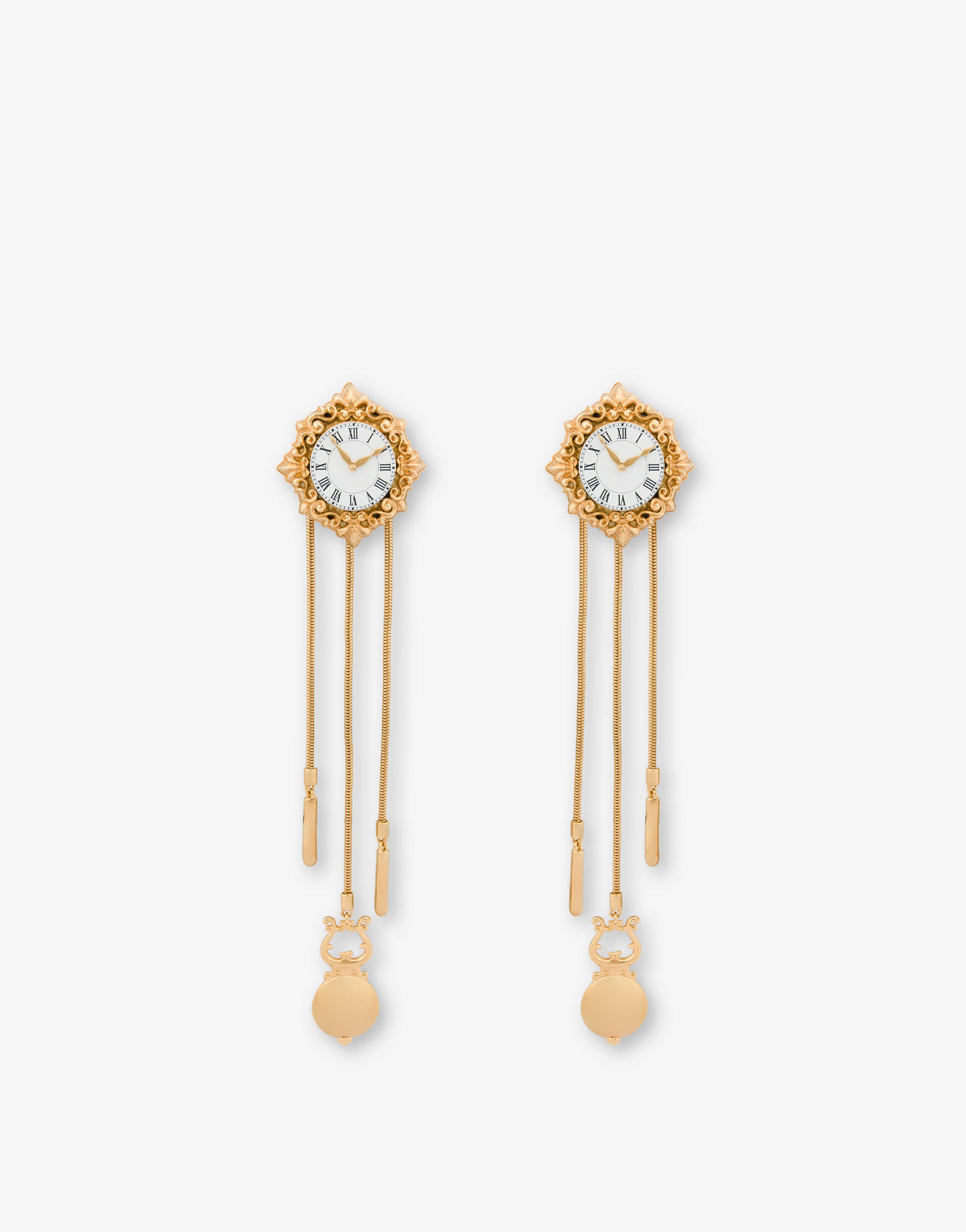 PENDULUM CLOCK EARRINGS - 1