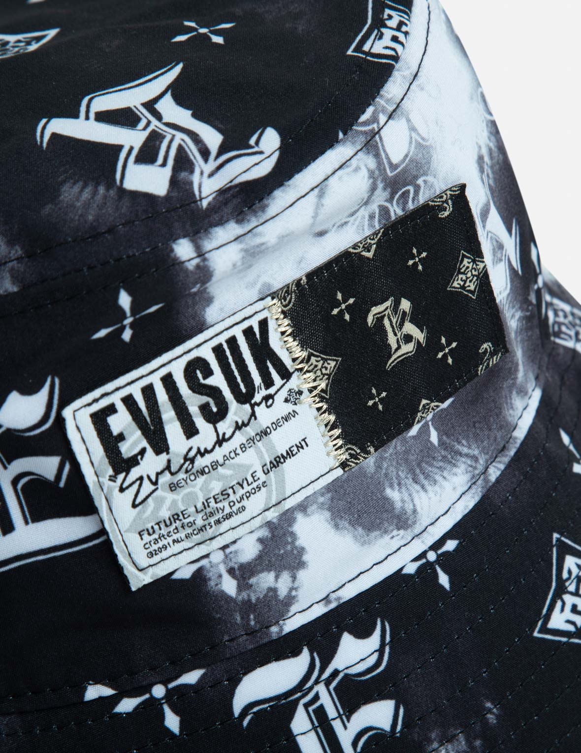 REFLECTIVE TAPE LOGO PRINT CAP - 3