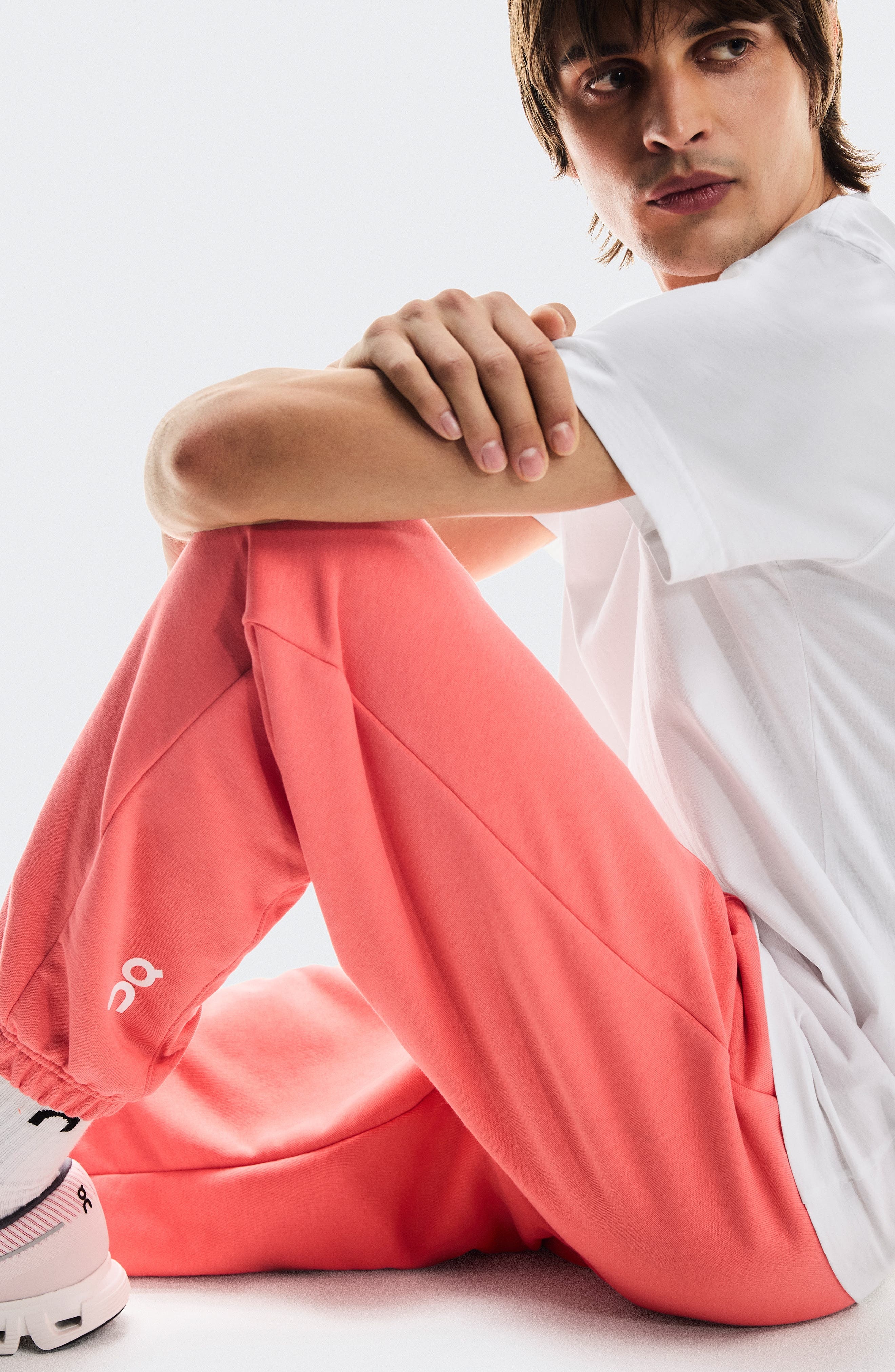 On Club Sweatpants in Coral at Nordstrom - 6