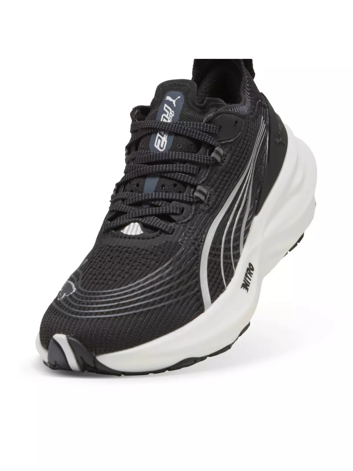PUMA ForeverRun NITRO 2 "PUMA Black/PUMA White" Women's Running Shoe - 5