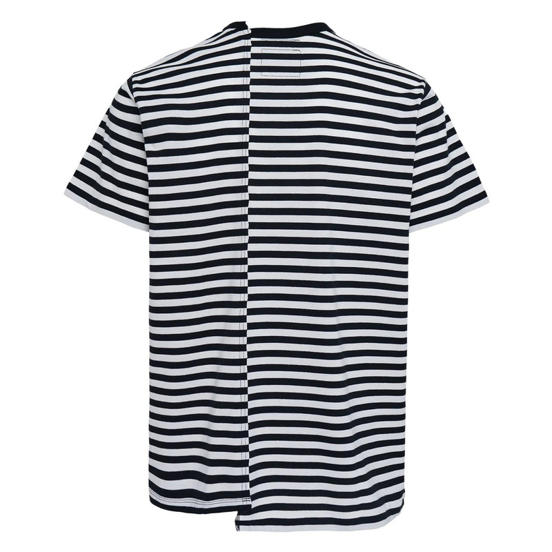 Yohji Yamamoto Paneled Short Sleeve T-Shirt outlook