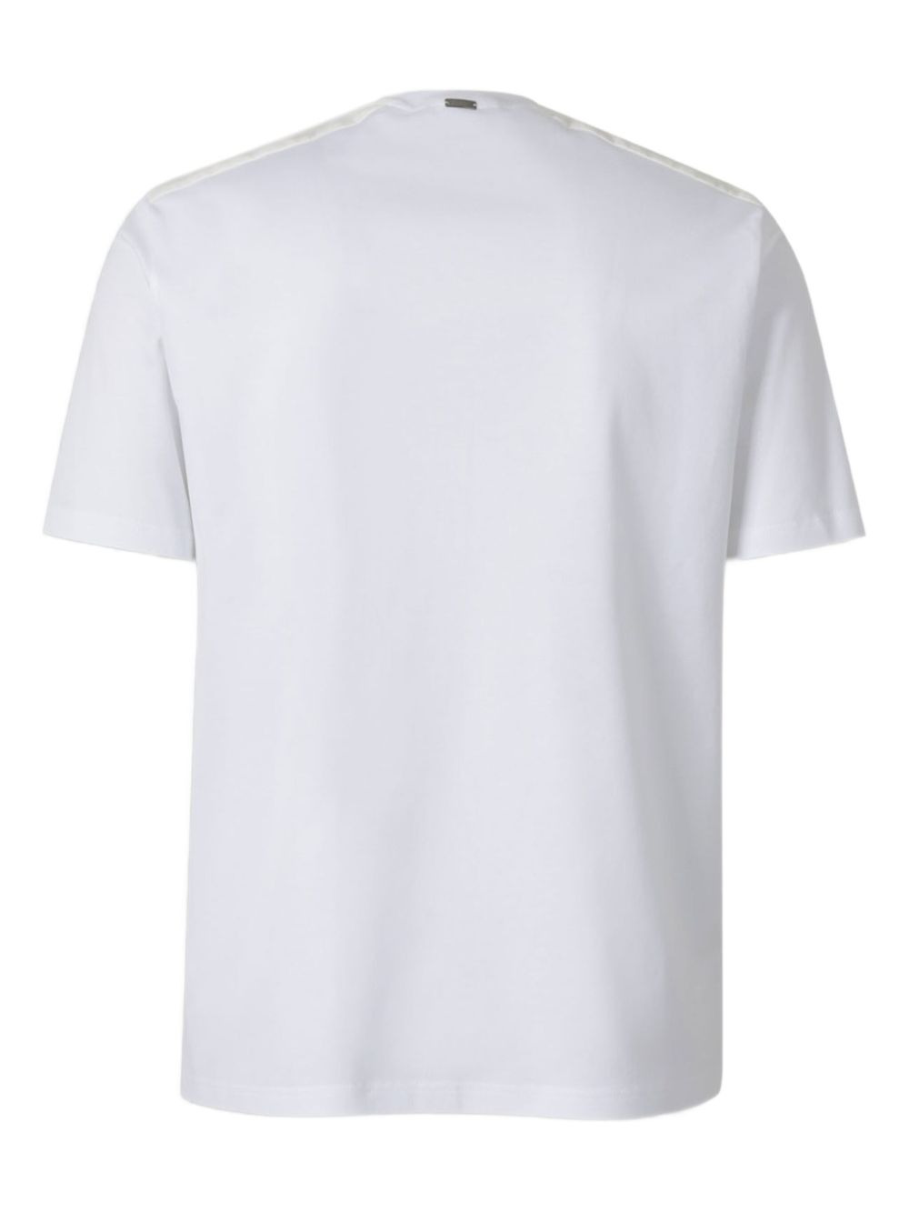 pocket-detail shoulder-panel T-shirt - 2