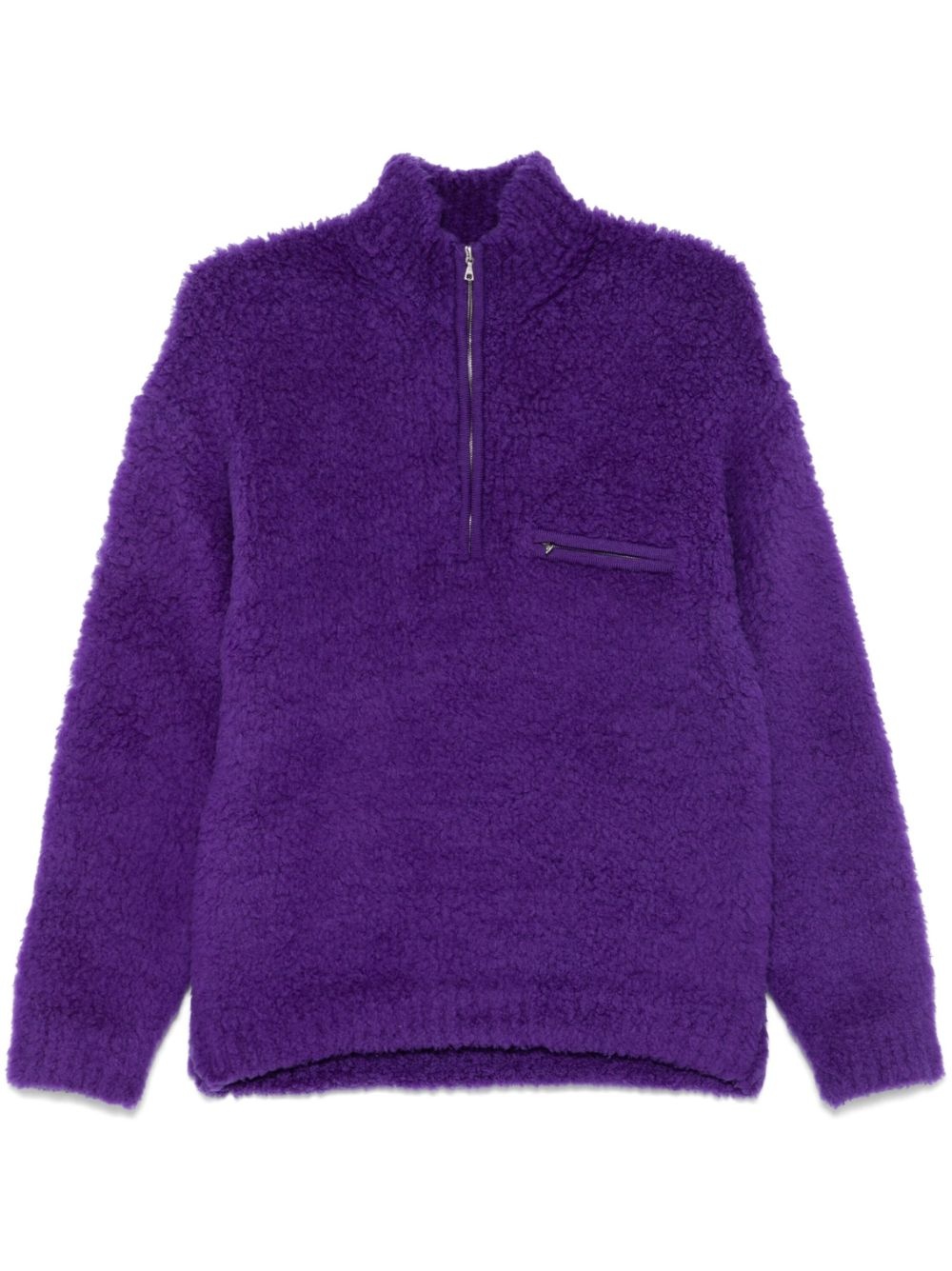 half-zip sweater - 1