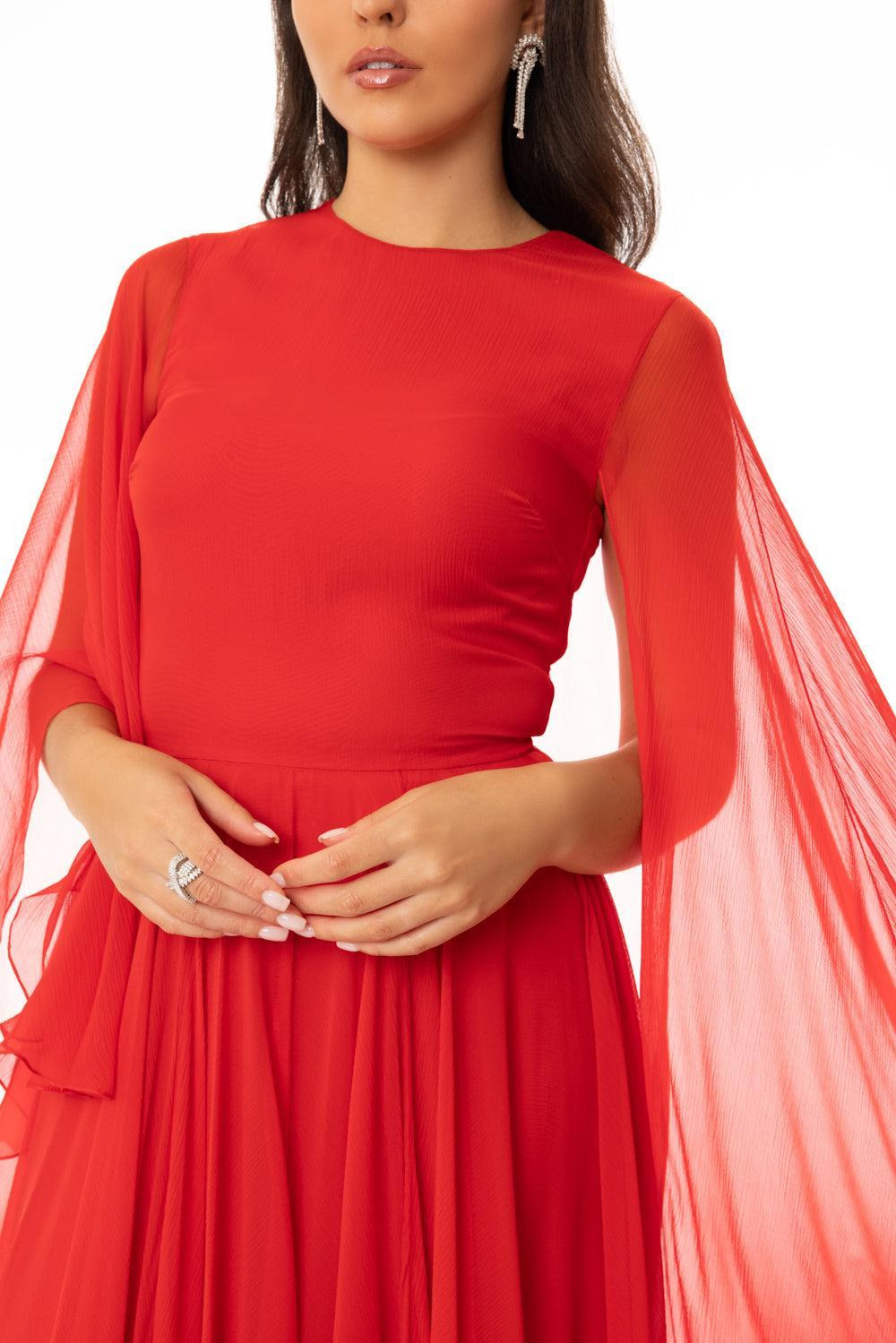 Long Drape Dress - 3