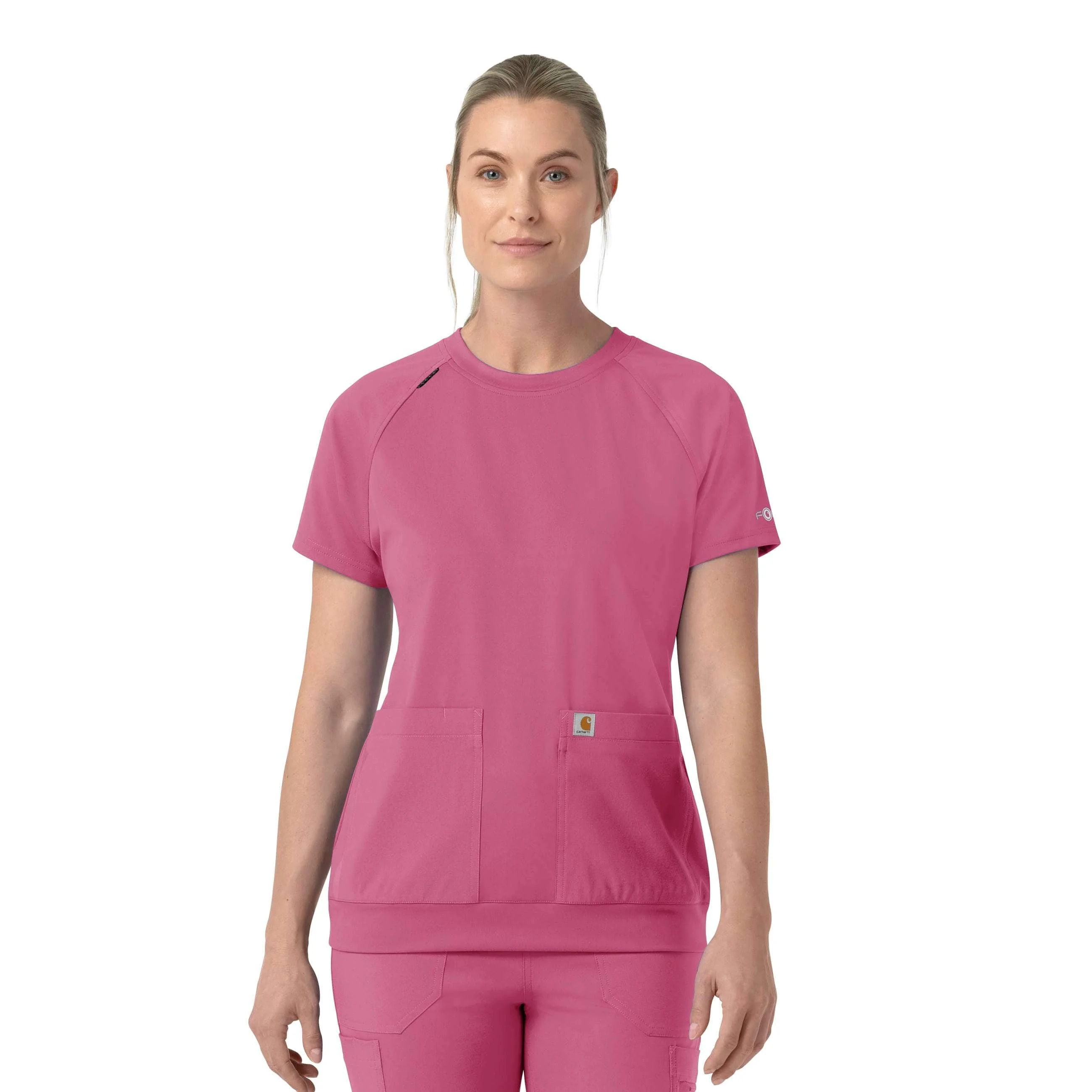 Women's Force Cross-Flex Knit Crew Neck Scrub Top - 1
