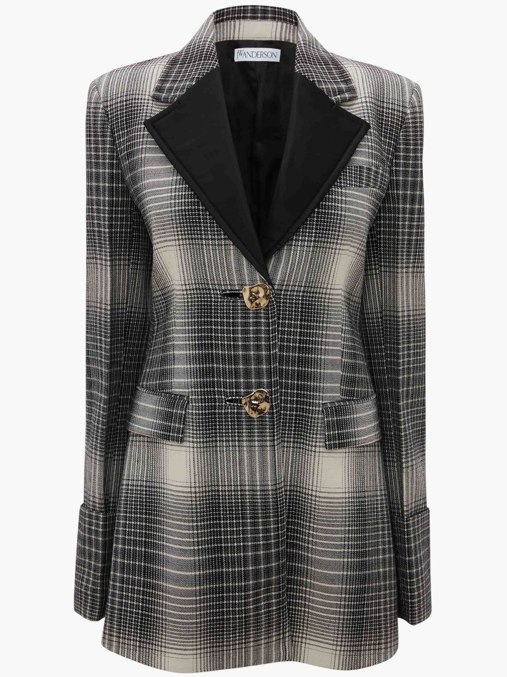 TAILORED FOLD-OVER CUFF JACKET - 1