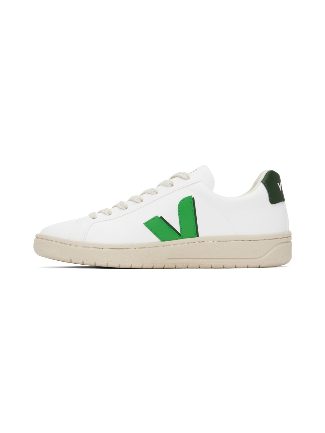 White & Green Urca CWL Sneakers - 3