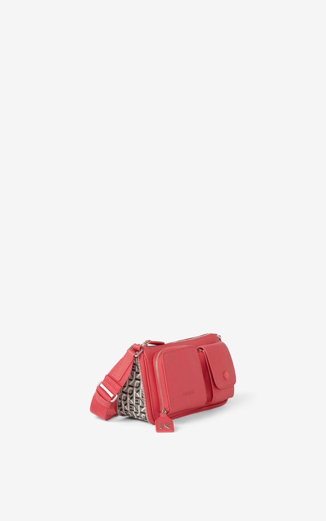 KENZO Kompact grained leather bumbag - 2