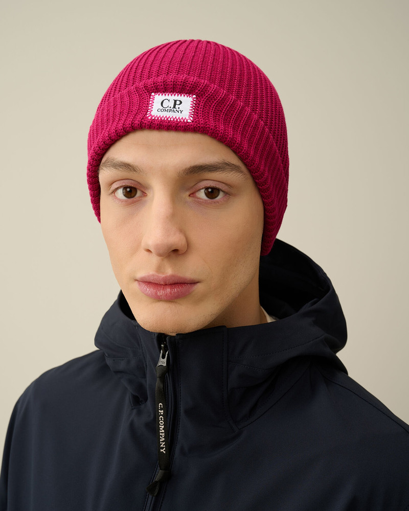 C.P. Company Cotton Logo Beanie outlook