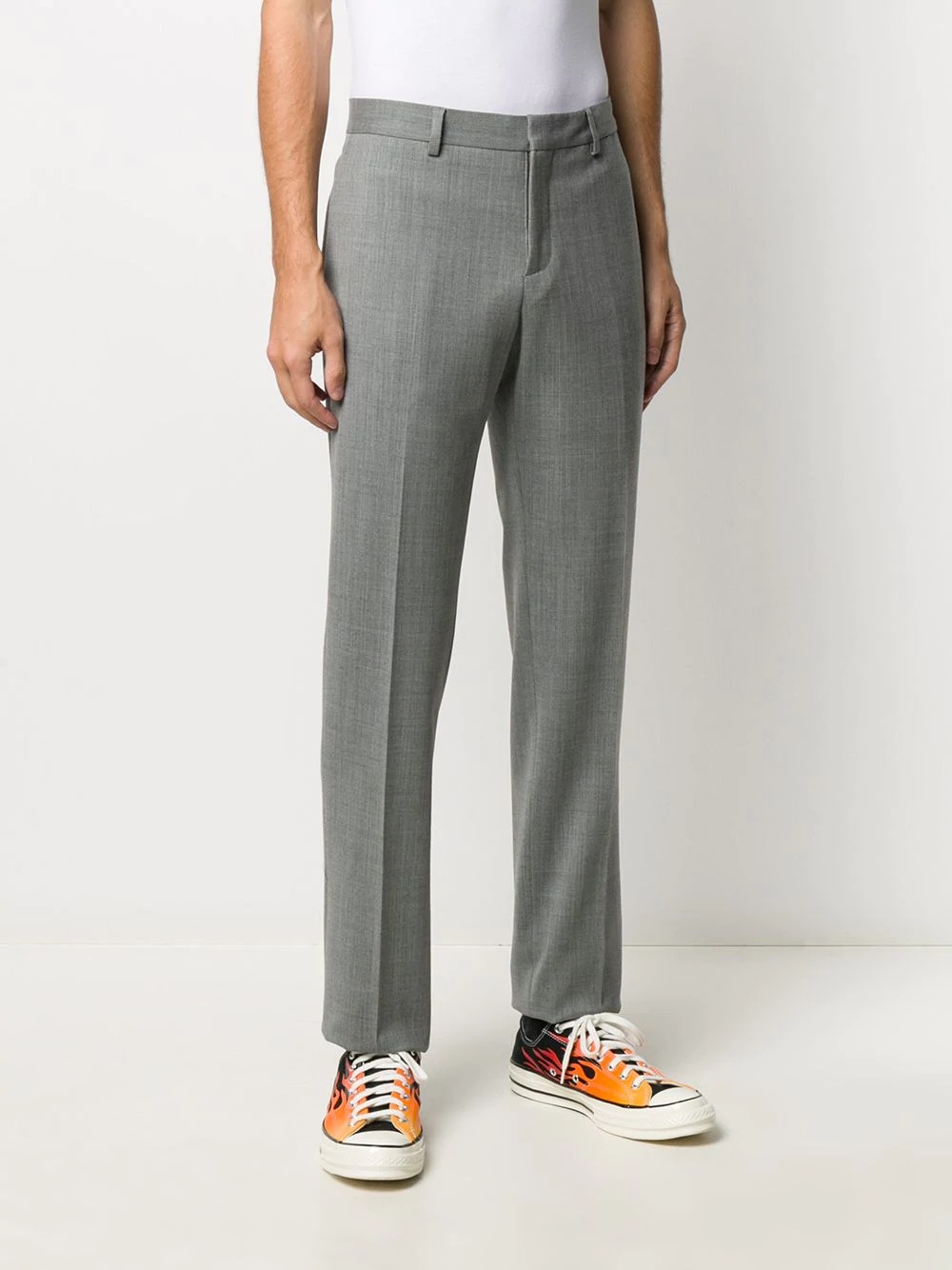 straight-leg trousers - 3