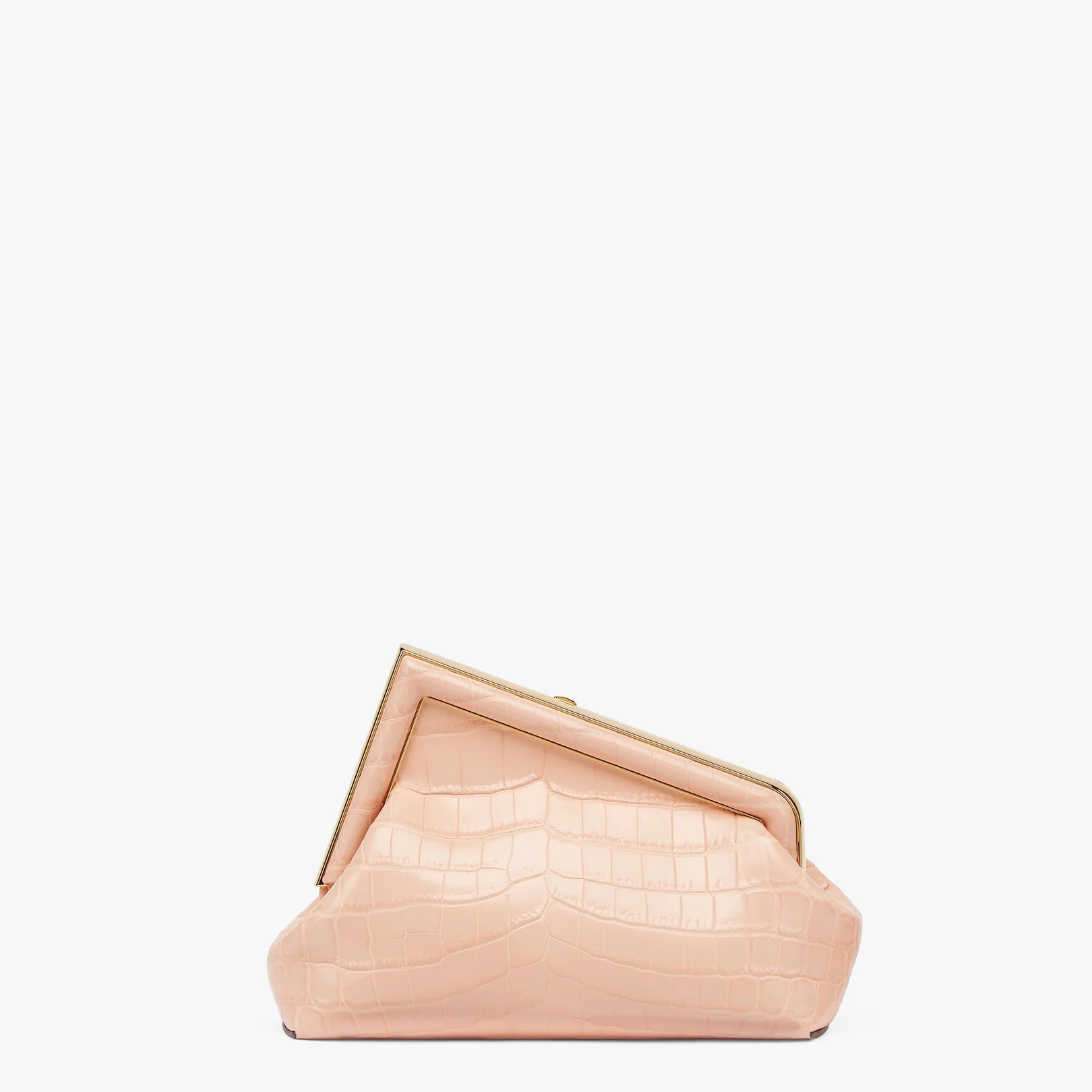 Pink crocodile leather bag - 3