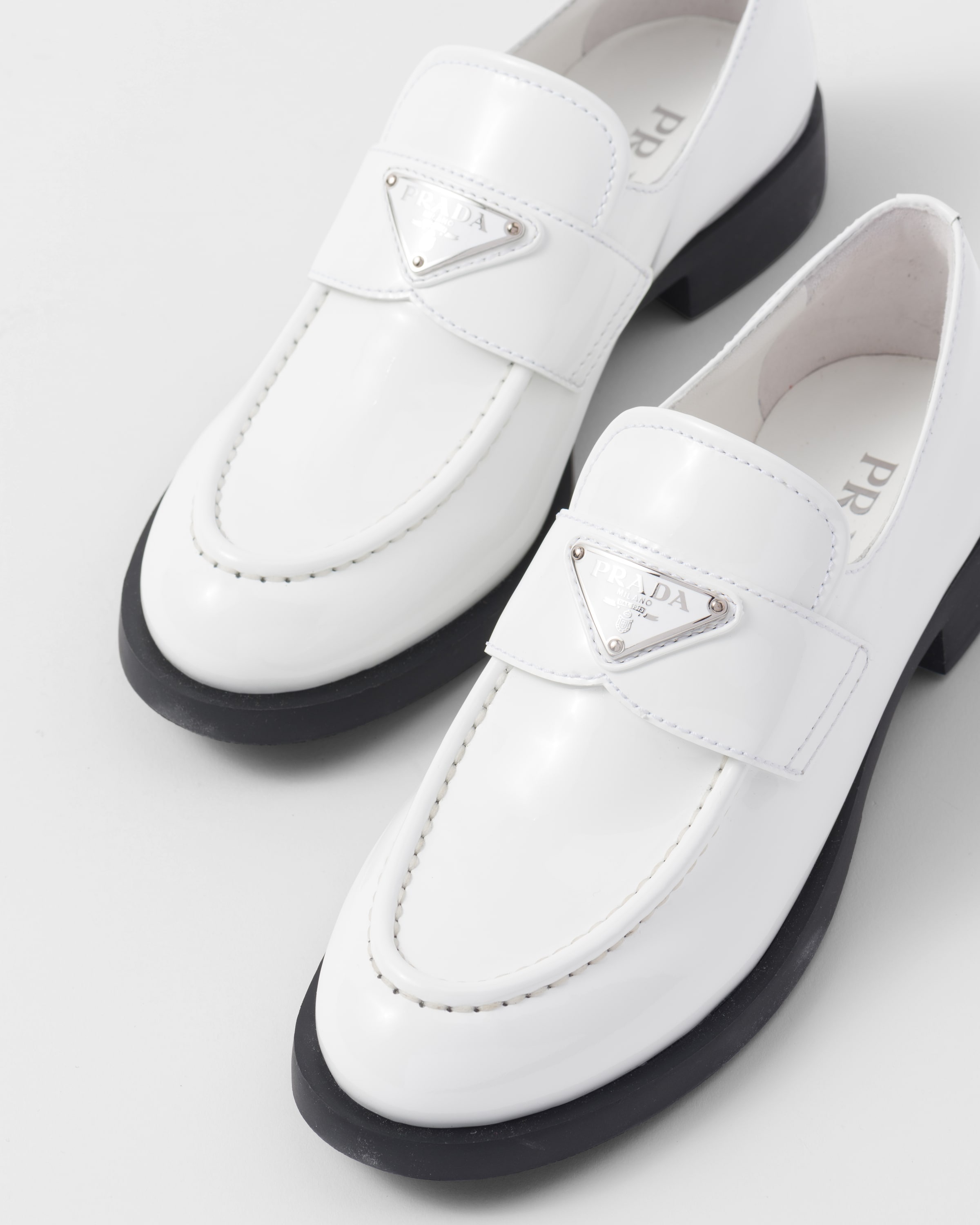 Patent leather loafers - 5