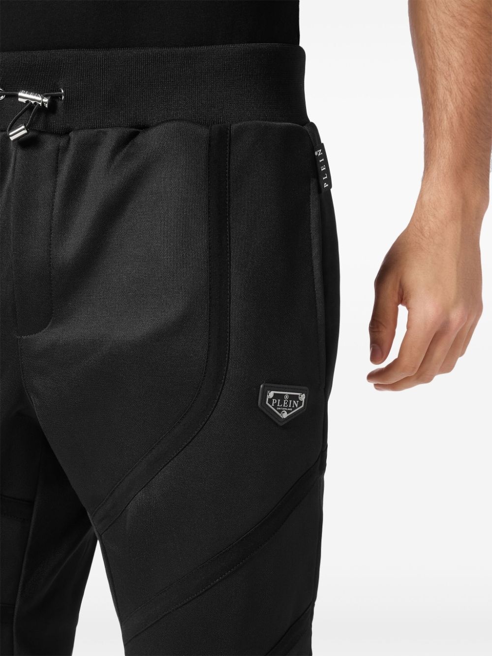 logo-plaque track pants - 5