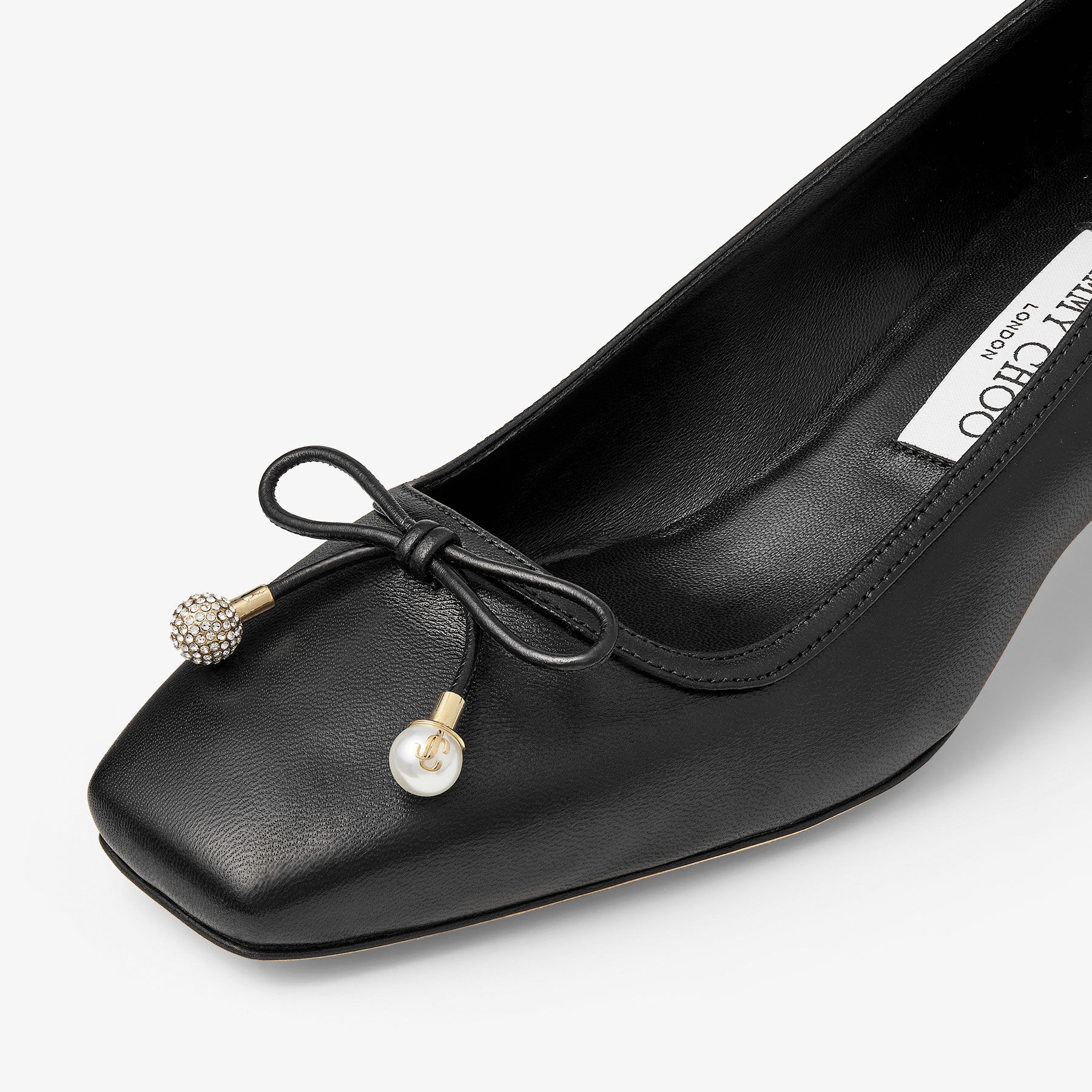 Elme 45
Black Nappa Leather Pumps - 4