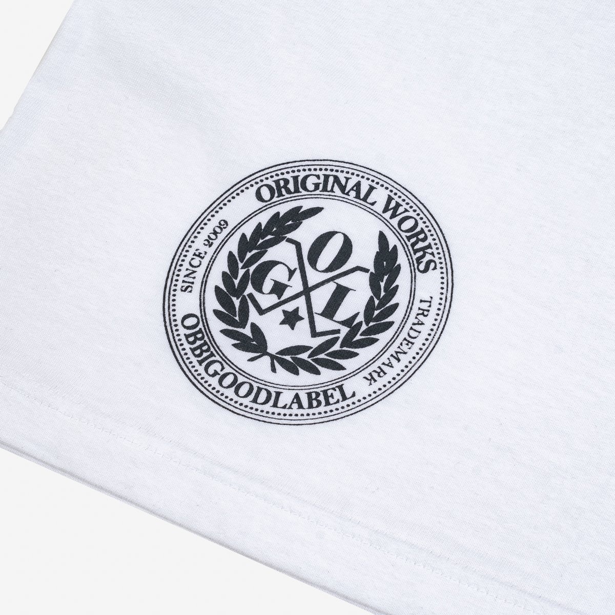 OGL 5.6oz Henley Tee - White - 10