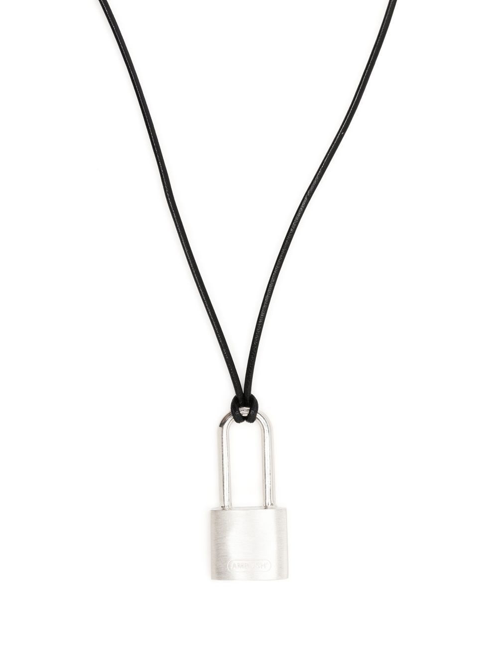 padlock pendant necklace - 1