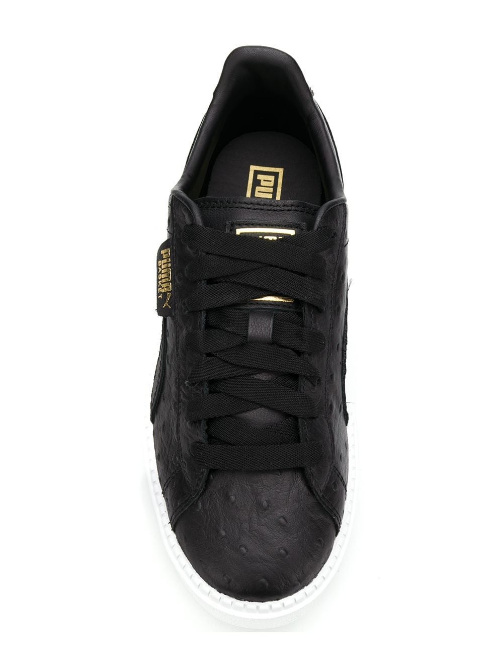 Platform Trace Ostrich sneakers - 4