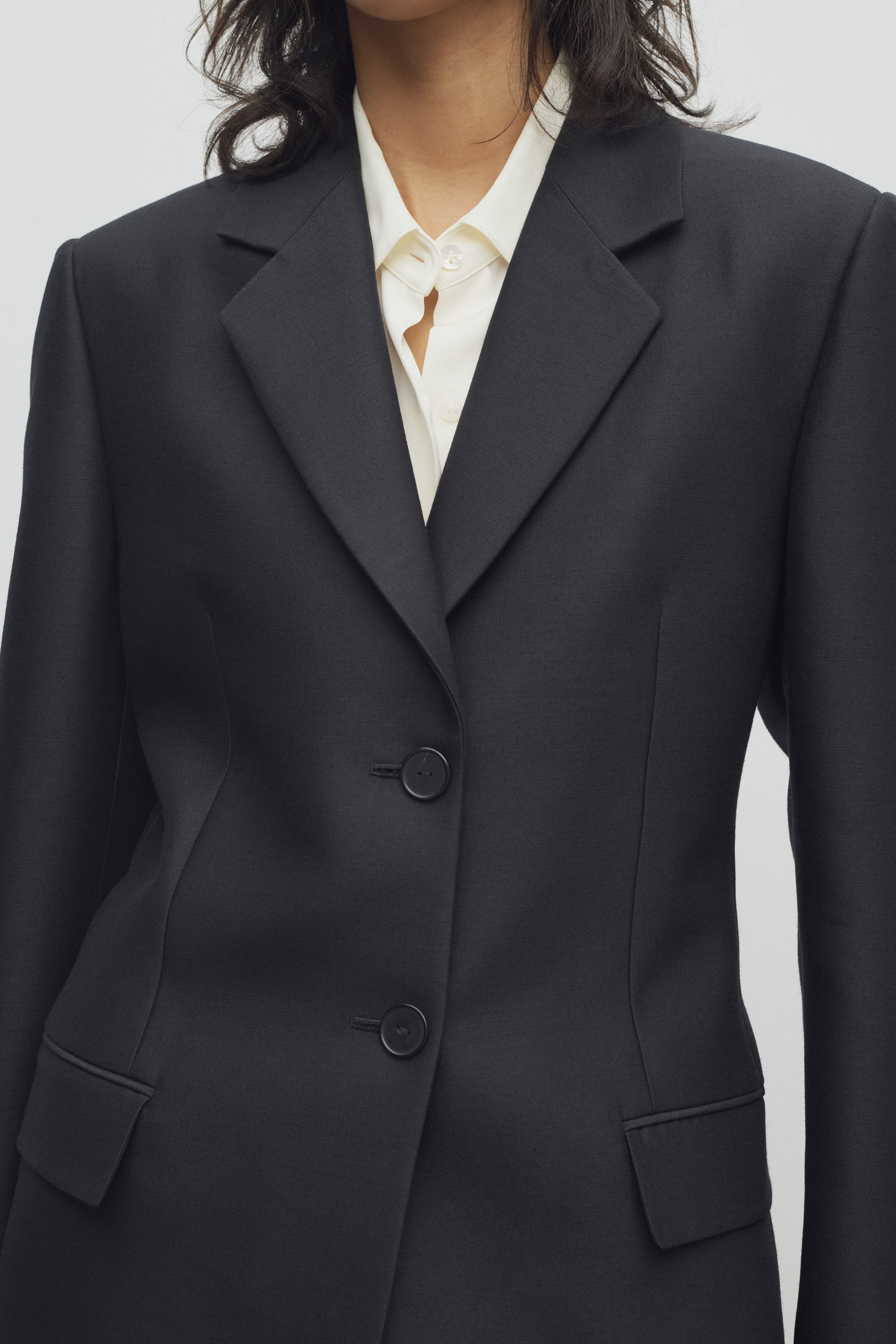 Harlee Jacket in Wool and Silk - 6