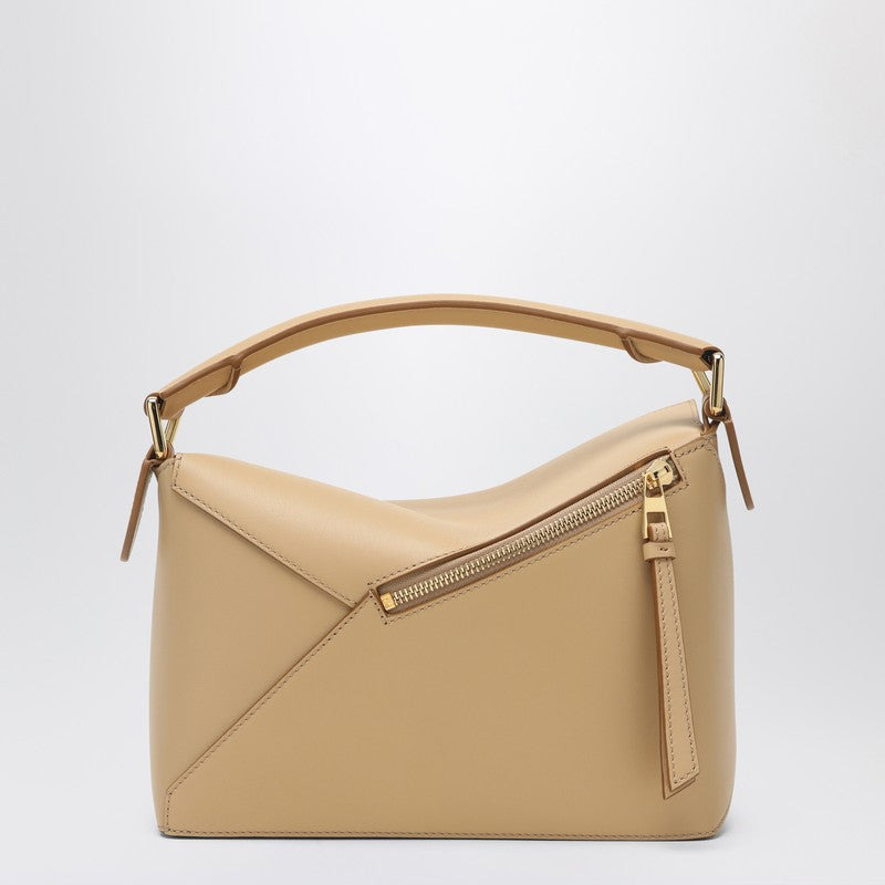 Loewe Puzzle Edge Small Bag Silk Beige Women - 2