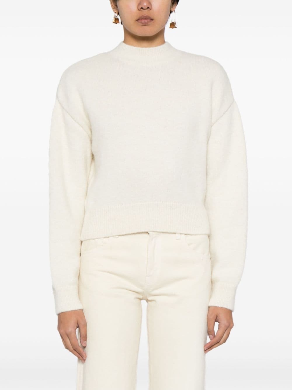 La Maille Jacquemus logo-intarsia jumper - 3