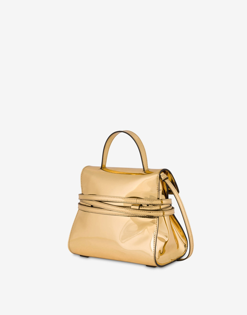 MOSCHINO TIE ME SMALL HAND BAG 1