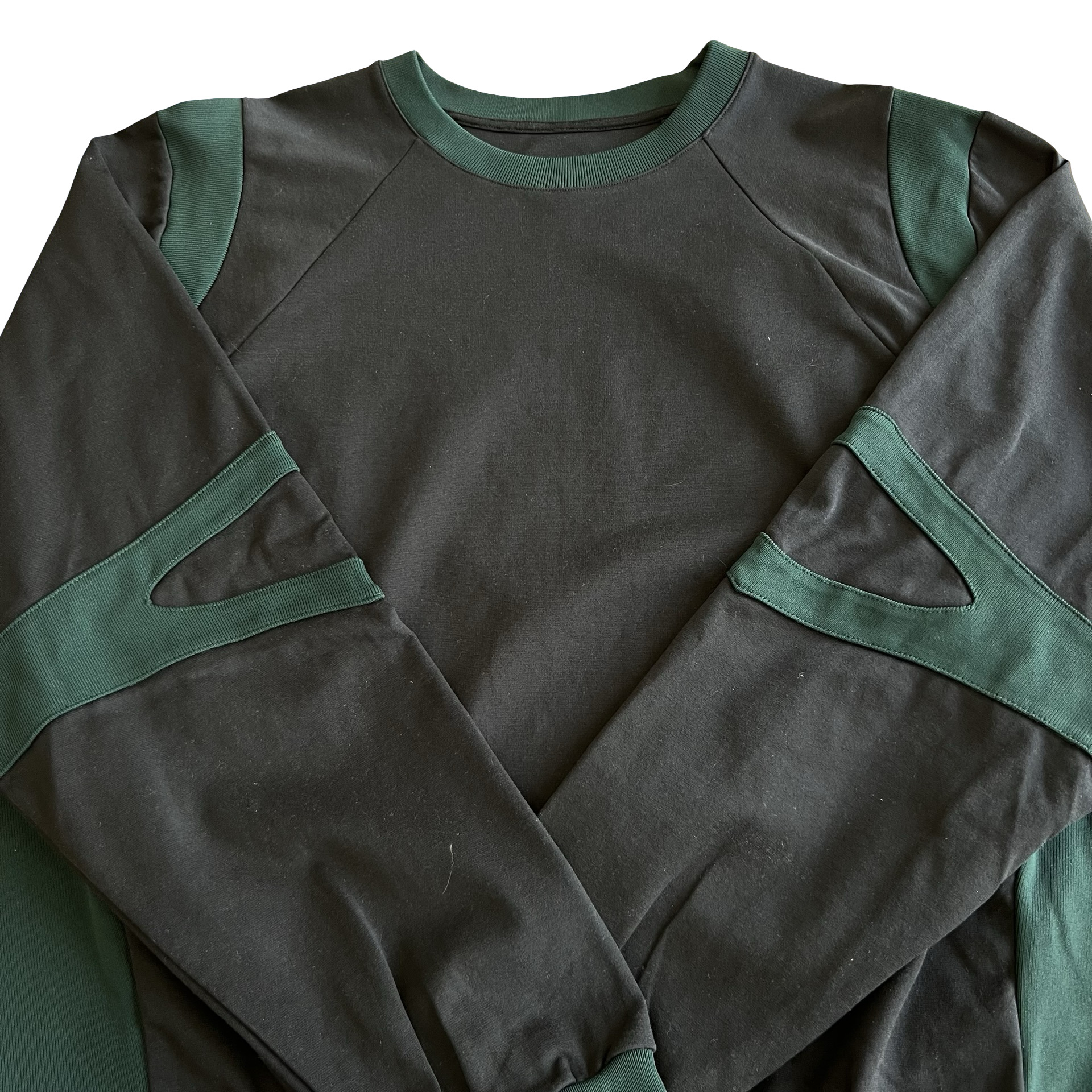 Final Blow - J.L - A.L Paneled Crewneck Sz Large - 4