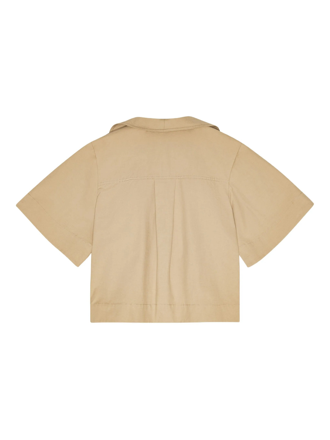 Classic Summer Suiting Cowl Neck Blouse - 2