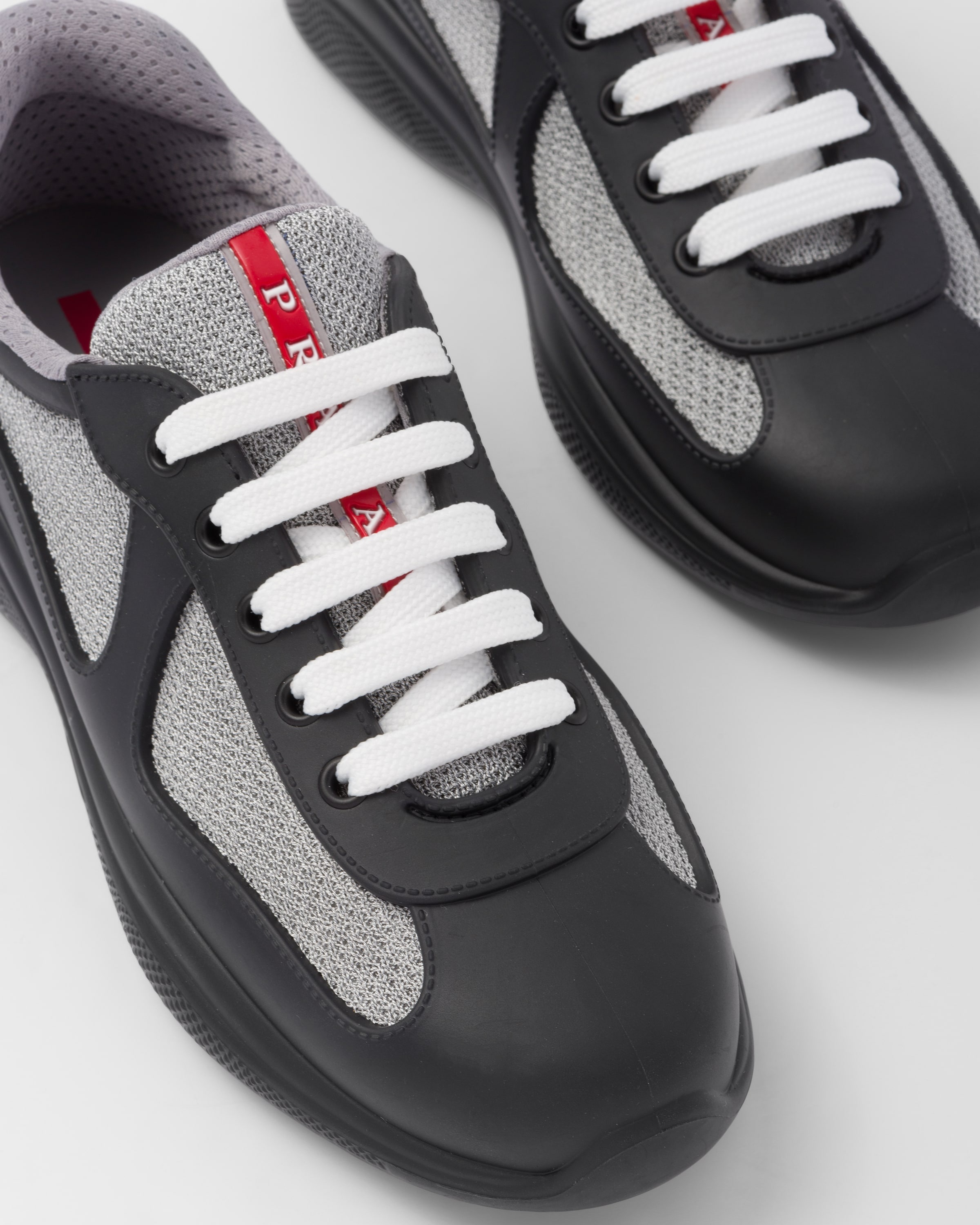 Prada America's Cup Soft rubber and bike fabric sneakers - 6